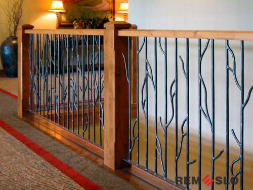 КОВАНОЕ ОГРАЖДЕНИЕ ЛЕСТНИЦЫ №105
