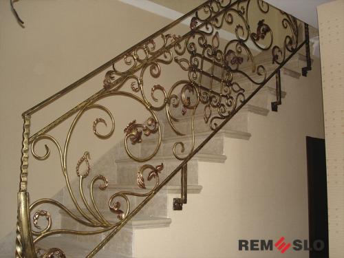 КОВАНОЕ ОГРАЖДЕНИЕ ЛЕСТНИЦЫ №11