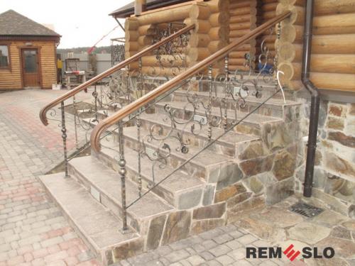 КОВАНОЕ ОГРАЖДЕНИЕ ЛЕСТНИЦЫ №113