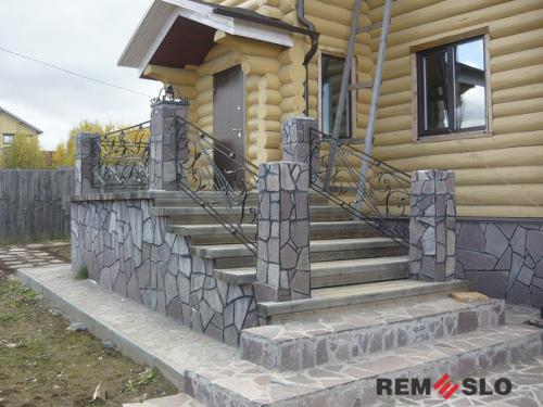 КОВАНОЕ ОГРАЖДЕНИЕ ЛЕСТНИЦЫ №115