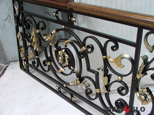 КОВАНОЕ ОГРАЖДЕНИЕ ЛЕСТНИЦЫ №116