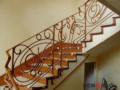 КОВАНОЕ ОГРАЖДЕНИЕ ЛЕСТНИЦЫ №123