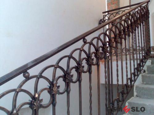 КОВАНОЕ ОГРАЖДЕНИЕ ЛЕСТНИЦЫ №129