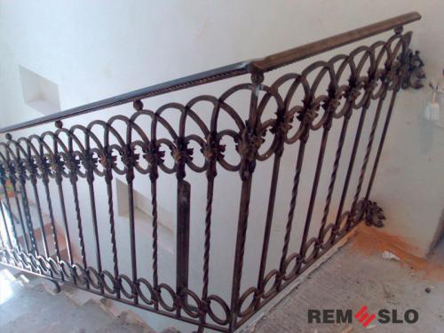 КОВАНОЕ ОГРАЖДЕНИЕ ЛЕСТНИЦЫ №130