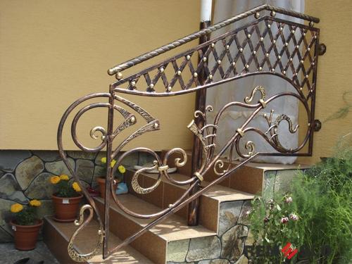 КОВАНОЕ ОГРАЖДЕНИЕ ЛЕСТНИЦЫ №132