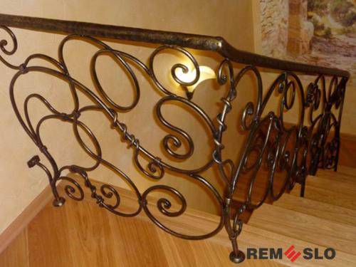 КОВАНОЕ ОГРАЖДЕНИЕ ЛЕСТНИЦЫ №14
