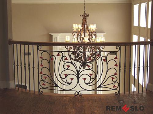 КОВАНОЕ ОГРАЖДЕНИЕ ЛЕСТНИЦЫ №143