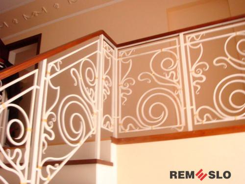 КОВАНОЕ ОГРАЖДЕНИЕ ЛЕСТНИЦЫ №145