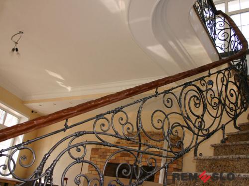 КОВАНОЕ ОГРАЖДЕНИЕ ЛЕСТНИЦЫ №155
