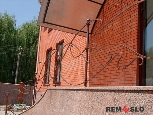 КОВАНОЕ ОГРАЖДЕНИЕ ЛЕСТНИЦЫ №177