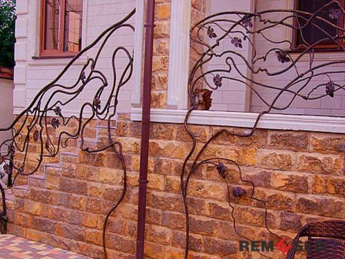 КОВАНОЕ ОГРАЖДЕНИЕ ЛЕСТНИЦЫ №180