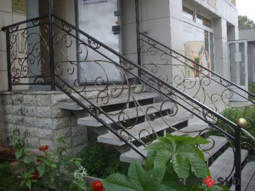 КОВАНОЕ ОГРАЖДЕНИЕ ЛЕСТНИЦЫ №185