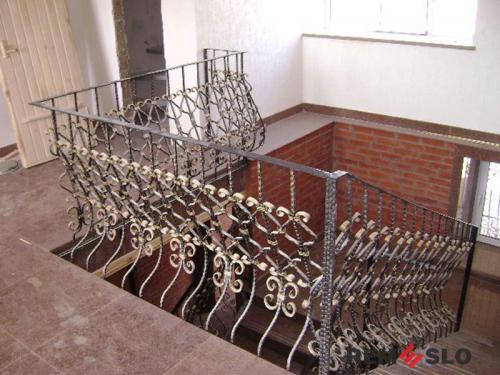 КОВАНОЕ ОГРАЖДЕНИЕ ЛЕСТНИЦЫ №188