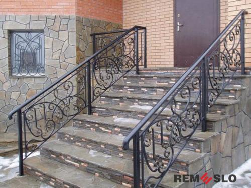 КОВАНОЕ ОГРАЖДЕНИЕ ЛЕСТНИЦЫ №191