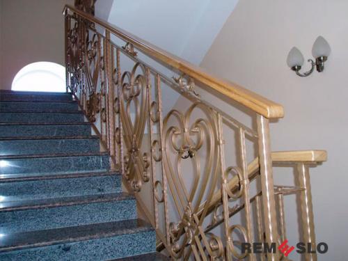 КОВАНОЕ ОГРАЖДЕНИЕ ЛЕСТНИЦЫ №193