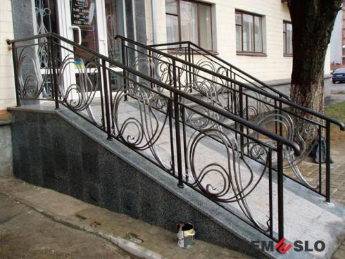 КОВАНОЕ ОГРАЖДЕНИЕ ЛЕСТНИЦЫ №194