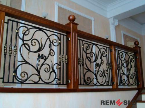 КОВАНОЕ ОГРАЖДЕНИЕ ЛЕСТНИЦЫ №195