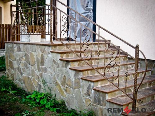 КОВАНОЕ ОГРАЖДЕНИЕ ЛЕСТНИЦЫ №204