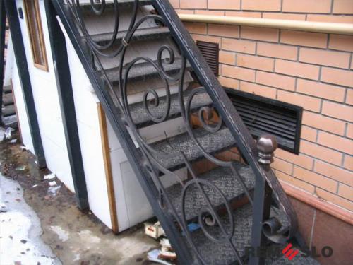 КОВАНОЕ ОГРАЖДЕНИЕ ЛЕСТНИЦЫ №233