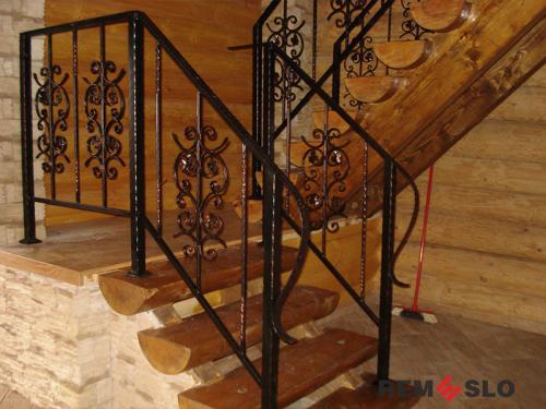 КОВАНОЕ ОГРАЖДЕНИЕ ЛЕСТНИЦЫ №234