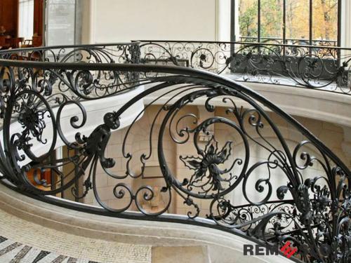 КОВАНОЕ ОГРАЖДЕНИЕ ЛЕСТНИЦЫ №26