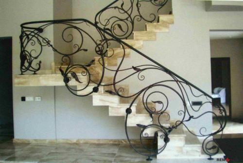 КОВАНОЕ ОГРАЖДЕНИЕ ЛЕСТНИЦЫ №6