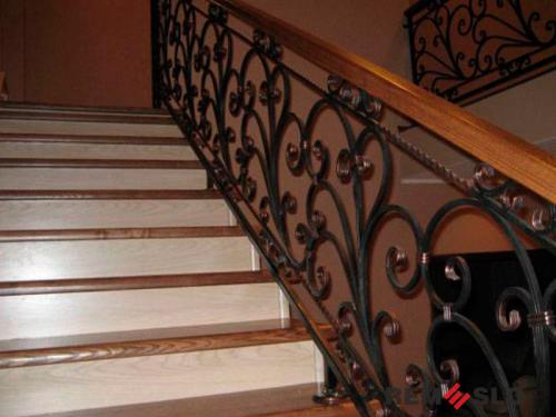 КОВАНОЕ ОГРАЖДЕНИЕ ЛЕСТНИЦЫ №62