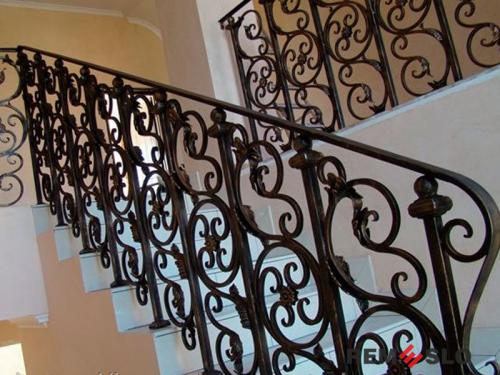 КОВАНОЕ ОГРАЖДЕНИЕ ЛЕСТНИЦЫ №66