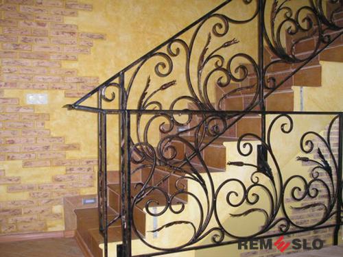 КОВАНОЕ ОГРАЖДЕНИЕ ЛЕСТНИЦЫ №8