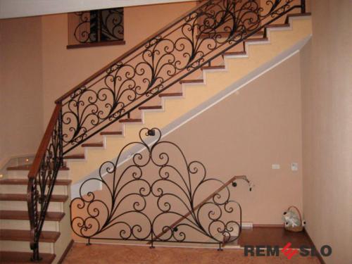 КОВАНОЕ ОГРАЖДЕНИЕ ЛЕСТНИЦЫ №85