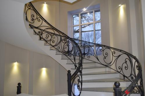 КОВАНОЕ ОГРАЖДЕНИЕ ЛЕСТНИЦЫ №89