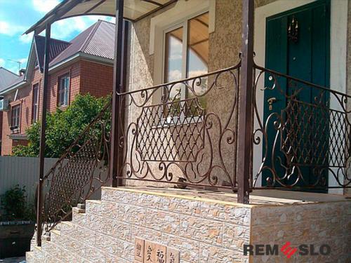 КОВАНОЕ ОГРАЖДЕНИЕ ЛЕСТНИЦЫ №97