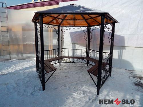 Кованая беседка №31