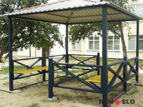 Кованая беседка №35