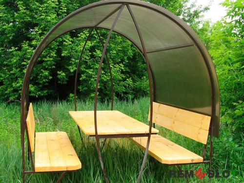 Кованая беседка №36