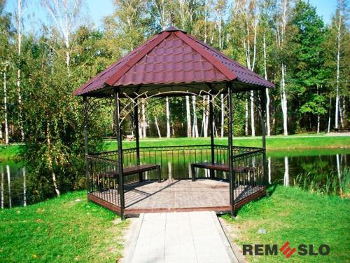 Кованая беседка №39