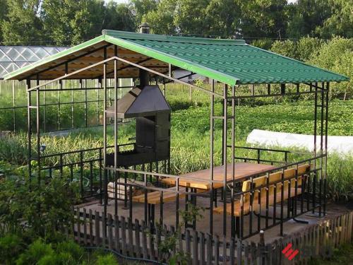 Кованая беседка №40