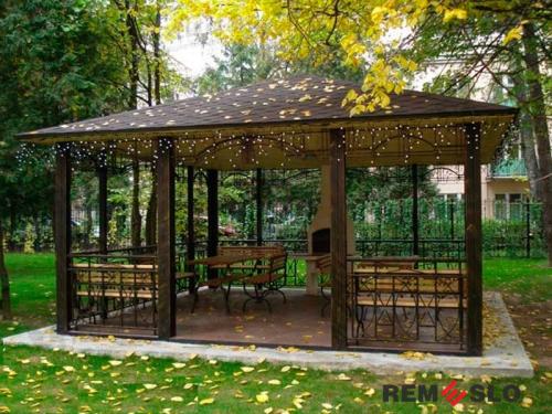 Кованая беседка №42