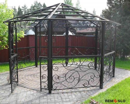 Кованая беседка №45
