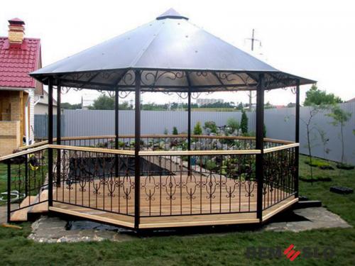 Кованая беседка №46