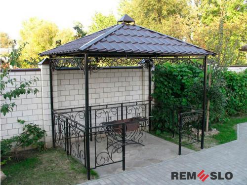 Кованая беседка №51