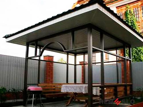 Кованая беседка №54