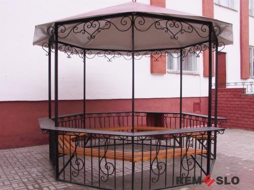 Кованая беседка №56
