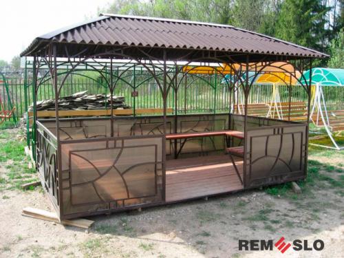 Кованая беседка №68