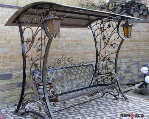 Кованая качель №1