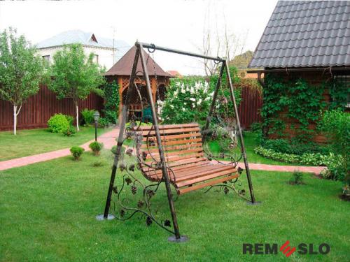 Кованая качель №10