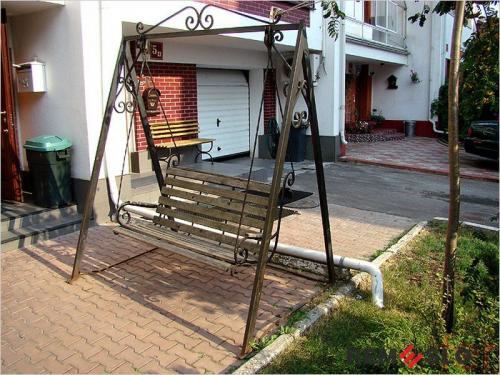 Кованая качель №17