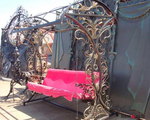 Кованая качель №5