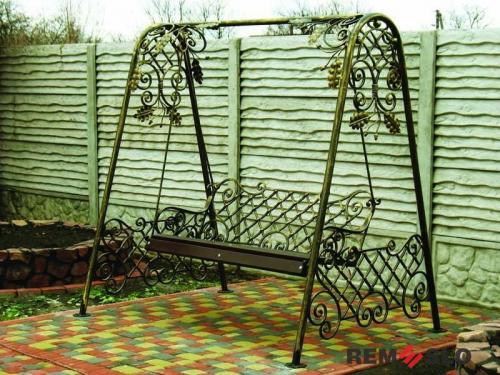 Кованая качель №6