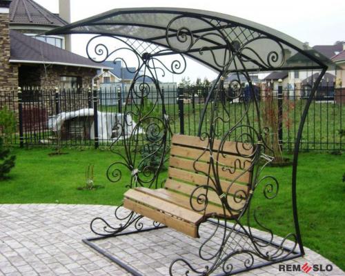 Кованая качель №8